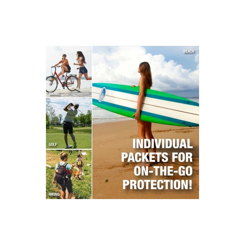 CoreTex Sun X 30 Spf Paquetes Individuales De Protector Solar