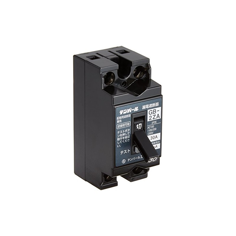 Tempearl 2ZA3015 Small GF-Leakage Circuit Breaker with OC