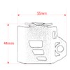 Mokiton Motorcycle Rear Brake Fluid Reservoir Pump Guard Cover Compatible