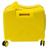 18" Children's Luggage Case Rolling Kids Ride-On Suitcase W/ Lock