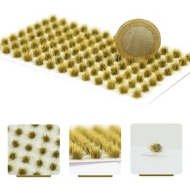 104 Strains Grass Bunch and Pedestal War Game Soldier Model DIY Terrain Landscape Building Model Decoration Box Garden Railway Model PJ255 (E)