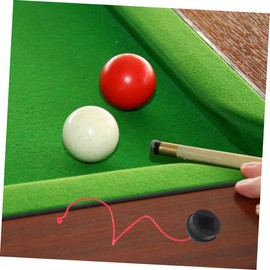 GANAZONO 4Pcs Creative Cue Chalk Holders Durable Rubber Chalk Storage for Billiard Players Lightweight Compact Billiard Accessory Essential for Pool Cue Maintenance