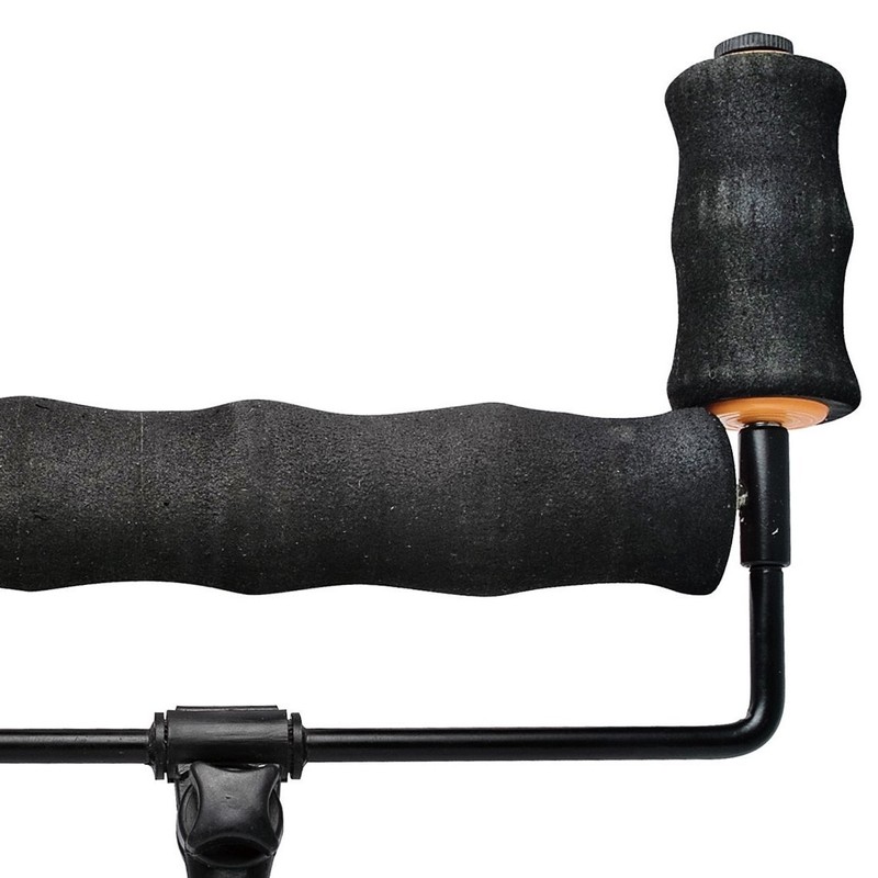 FLADEN 26cm Magnum Pole Roller Support with Soft Grip Handles