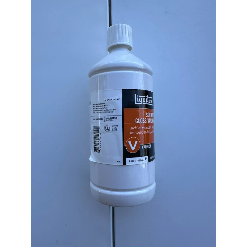 Liquitex Professional Soluvar Gloss Varnish, 946ml 32oz