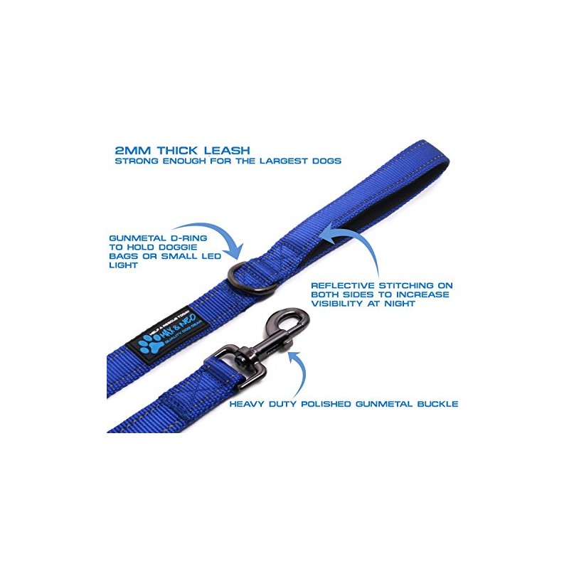 Max and Neo Reflective Nylon Dog Leash - We Donate