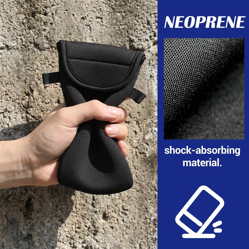 cobee Universal Neoprene Cell Phone Pouch,7.09×3.74 InBlack