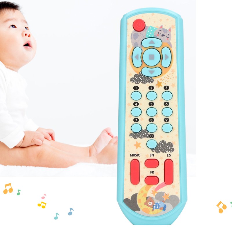 TV Remote Control Toy Baby Simulated Remote Control Toy with