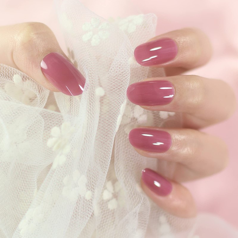 Coolnail Designed False Nail Full Cover Fake Nails Oval Ellipse