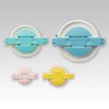 Clover CL58-775 Super Pom Pom Maker, Set of 4, φ1.4,