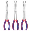 WORKPRO 3 Piece Long Reach Hose Grip Pliers Set 11''Ring