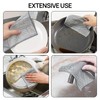 Girihe 10 PCS Double Sided Wire Dishwashing Rags, Multifunctional Non-Scratch