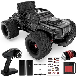 kolegend 1/16 Hobby RC Trucks for Adults, 58+ KM/H High Speed 4WD Brushless Off-Road RC Car, Waterproof Electric Remote Control Truck with 2 Battery for Snow, Sand, Rocky and All Terrain