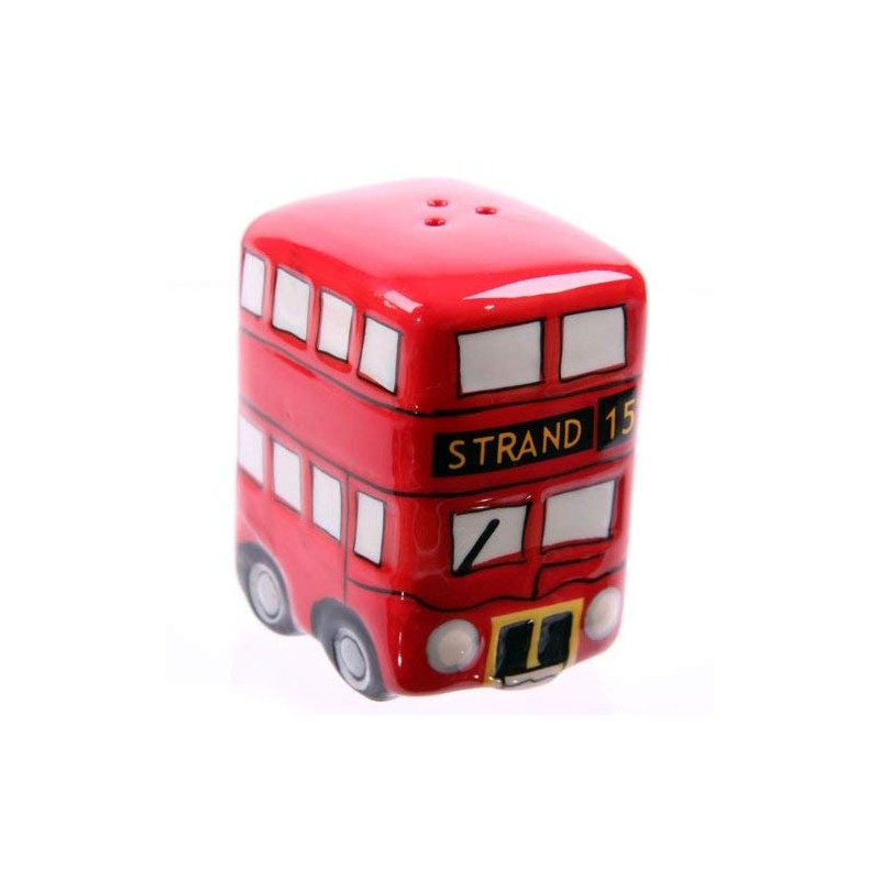 London Routemaster Bus Novelty Ceramic Salt & Pepper Set by
