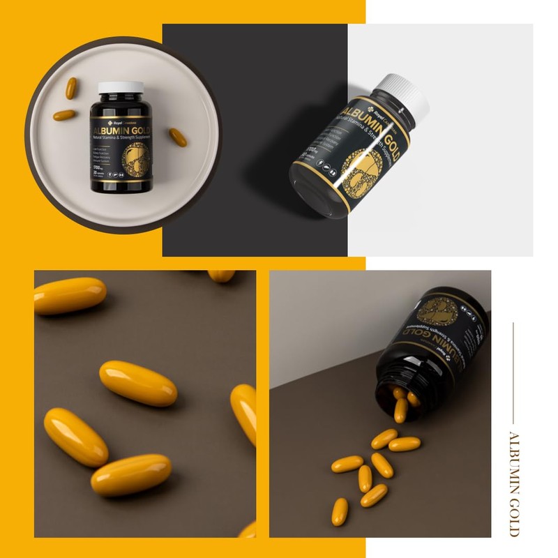 ROYAL CANADIAN Albumin Gold 1700mg | Liver Function | Kidney