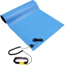 Anti Static Mat for Pc ESD Mat: 17"X25" Soldering Table Mat Kit Computer Electronics Repair- Heat Resistant Static mat