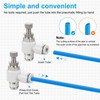 sourcing map 3pcs SL8-NPT1/8 Air Flow Control Valve Push to