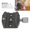 Quick Release Plate Universal Aluminum Alloy SLR Camera Tripod Head