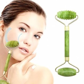 Natural Jade Cooling Massage Roller Device Mini Ball Skin Soothing Therapy Wrinkle Stress Relief Beauty Cash on Delivery or Payment upon Order / 천연옥 쿨링 마사지 롤러 기구 미니 볼 피부 진정 테라 피 주름 스트레스 해소 뷰티 착불 또는 주문시 결제