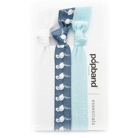 Popband Essential Hair Bands, Blue Flamingo
