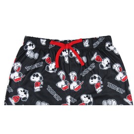Peanuts Boys' Joe Cool Snoopy Character Tossed Print Sleep Pajama Pants (8)