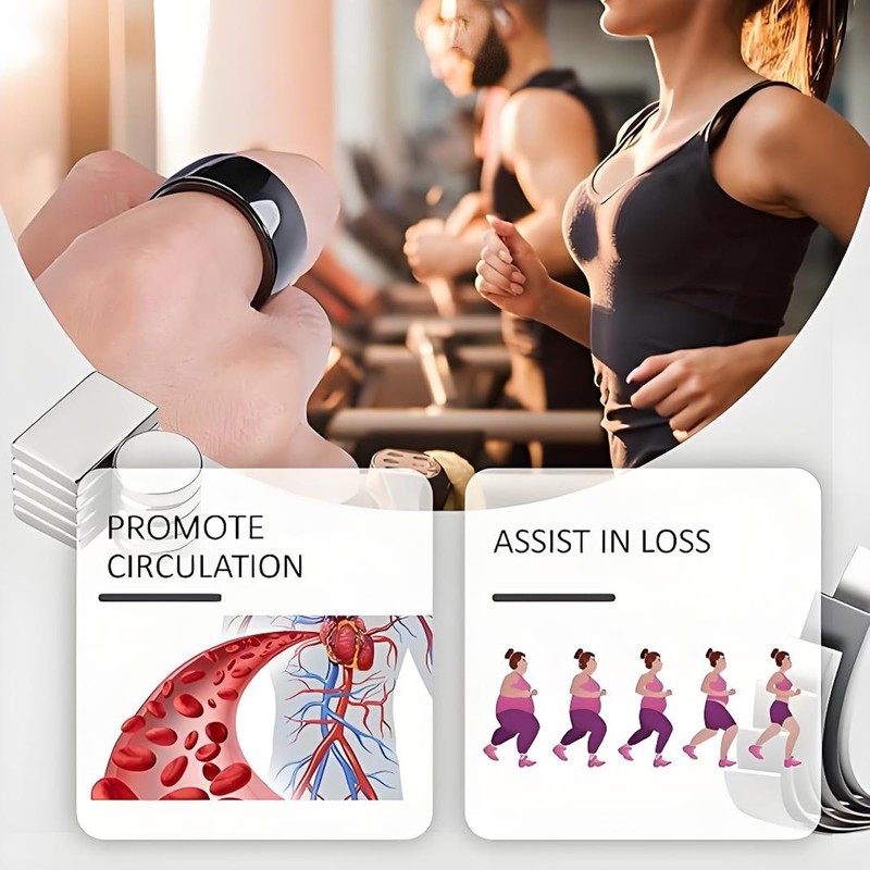 ZCVFA Vayro Ring, Original Mgntc Wellness Ring for Women and