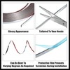 Hihaha Car Door Edge Guards Strip 6mm Wide 16.4ft 5m