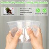 RAOOKIF 4 5 6 7 Inch Clear Orchid Pots, 8