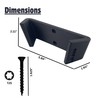 Milwaukee Wall Mount for M18 Leaf Blower | Only Compatible