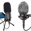 AT2020 Windscreen and Foam Cover, Indoor Outdoor Microphone Wind Muff
