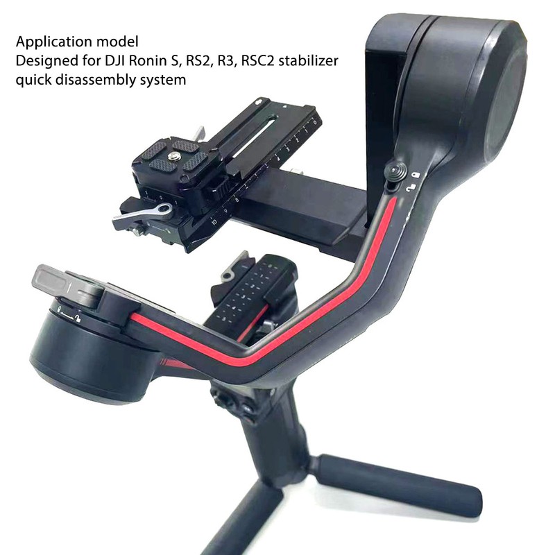 Quick Release Plate for DJI Ronin RS2 RS3 Aluminum Alloy