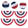 ORFOFE 5pcs Usa Flag Banner Patriotic Bunting Flags 45 *