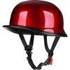 Yesmotor Helmet Half Shell German Motorcycle Helmet with Cycling Glasses