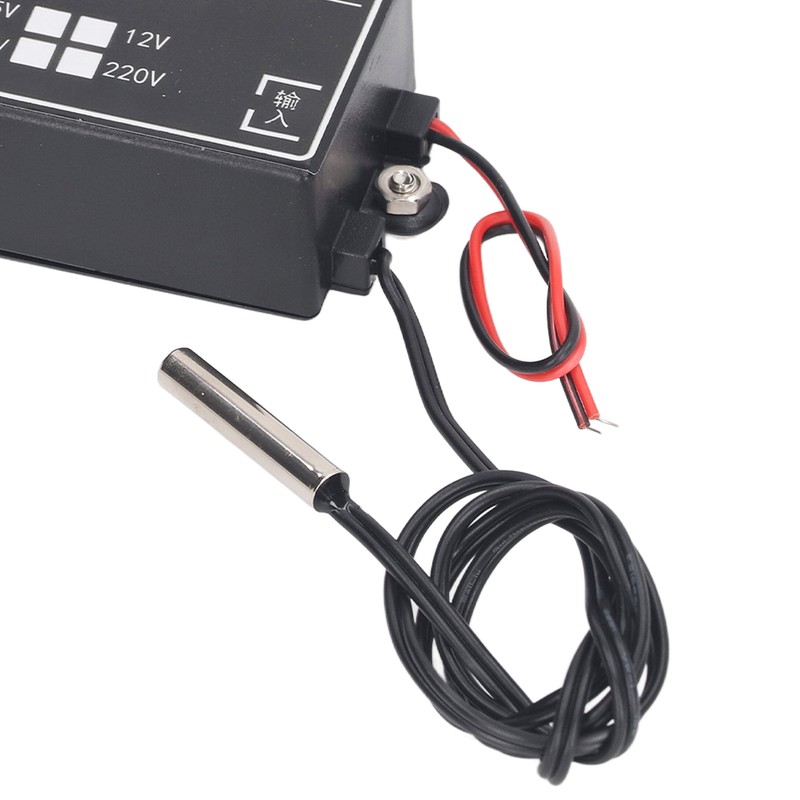 Temperature Controller 12V Microcomputer Digital Thermostat Adjustable Command Type High