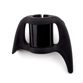 Black Ingrid Walking Cane Clip Holder for Flat & Curved Surfaces