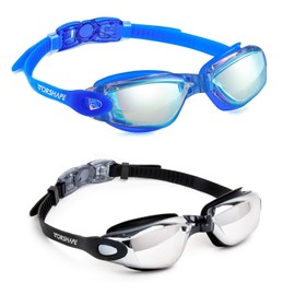 Vorshape Swim Goggles Pack of 2 Swimming Goggle No Leaking Adult Men Women Youth
