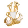 Swan Shape Dinnerware Set Light Luxury Exquisite Elegant Swan Shape