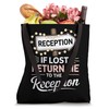 If Lost Return Me To The Reception Wedding Planner Tote