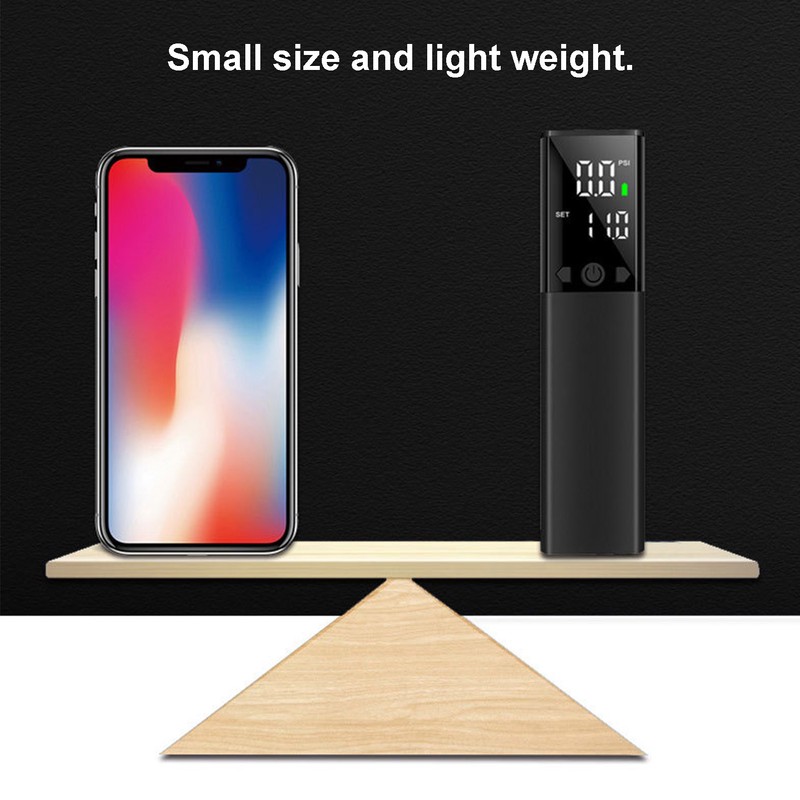 Electric Ball Pump Portable Lightweight Auto Inflate Stop Air Pump