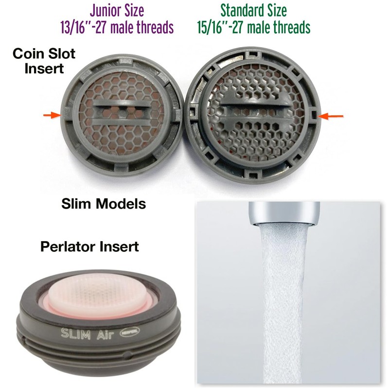 Neoperl Slim Faucet Key Pack Install Coin & Perlator Aerator