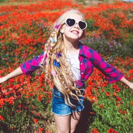 Meet-shop 11 Pcs Colorful Butterfly Hair Clips Sequin Hair Clips 3D Butterfly Hair Clips for Teens Women