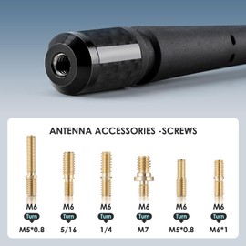 Short Antenna Compatible with Ford F150 (2009-2024), Geyrut Truck Antenna for Ford F150 7 Inch Stubby Radio Antenna Replacement Designed for Optimized FM/AM Reception