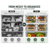 Glass Meal Prep Containers with Lids, Glass Food Storage Containers,