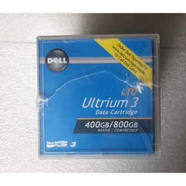 Dell HC591 Recertified Sealed 400/800GB LTO3 Media Data Tape Cartridge - Single Pack