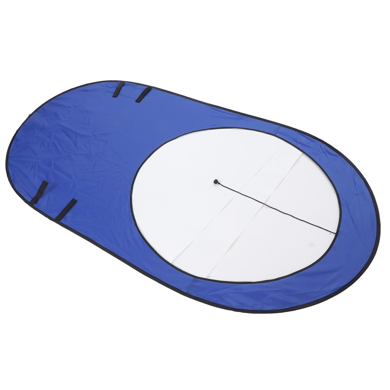 POWERTI Tennis Window Target Blue Portable Nylon Tennis Training Equipment