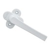 Hsthe Sea 2 x Aluminium Window Handle with Locking Pin