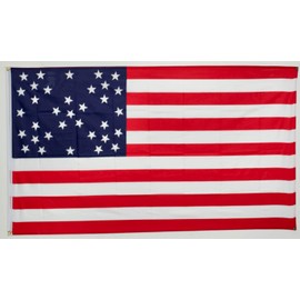 Trade Winds 3x5 35 Stars USA Flag Cross of ST Andrews Flag Banner Premium Fade Resistant
