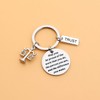 AKTAP Law School Graduation Keychain Lawyer Gift Scales of Justice
