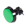 sourcing map Game Push Button 60mm Round 12V LED Illuminated