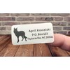 Custom Stickers, Coyote Return Address Labels, Address Stickers, Several Designs,