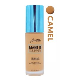 Arantza Cosmetics Base Maquillaje Altacobertura Makeithappen Arantza A12 Camel